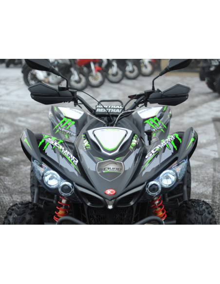 KIT DECO KYMCO MAXXER 450 MONSTER ROUGE