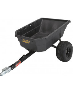 REMORQUE MOOSE POLY SWIVEL DUMP TRAILER