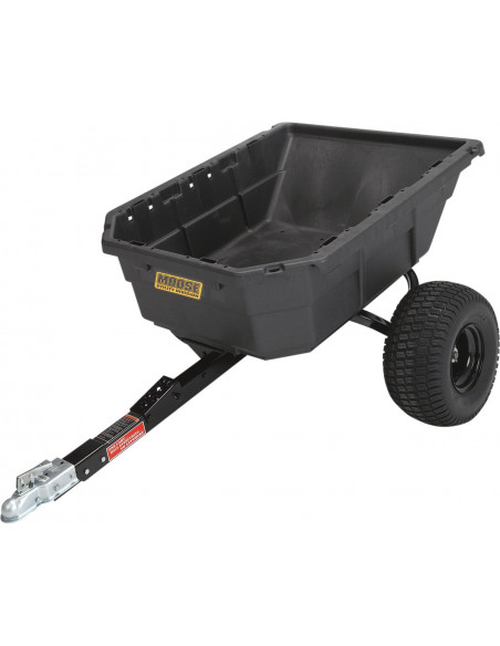 REMORQUE MOOSE POLY SWIVEL DUMP TRAILER