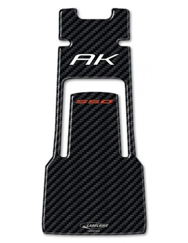 Porte-clés Moto Fibre De Carbone – Personnalisé Logo KYMCO AK550 – Cadeau Passionné
