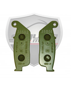 JEU DE PLAQUETTES DE FREIN ARRIERE 2